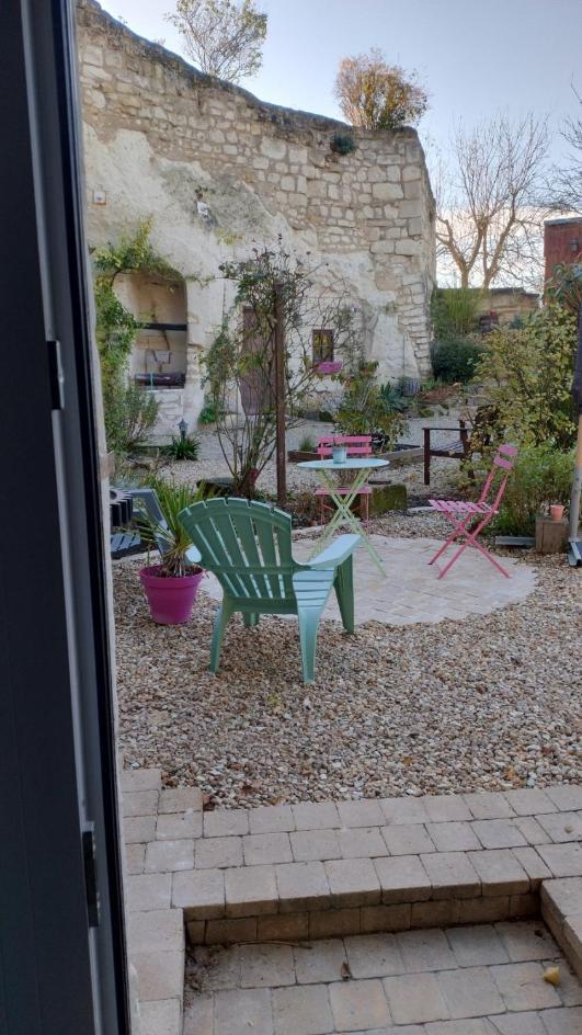 Les Troglos De Beaulieu Loches Exteriör bild