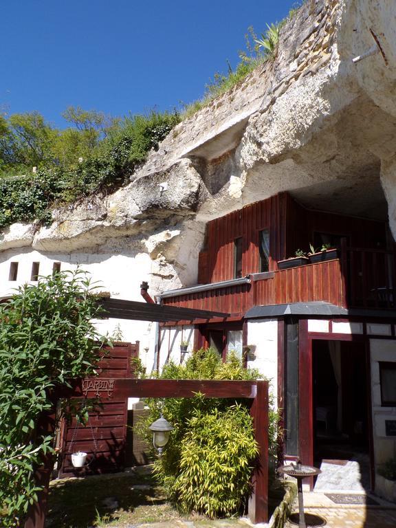 Les Troglos De Beaulieu Loches Exteriör bild